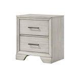 Jaymes White Mist Footboard Storage Platform Bedroom Set by Crown Mark at Eve Furniture