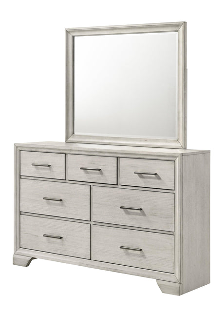 Jaymes White Mist Dresser by Crown Mark at Eve Furniture