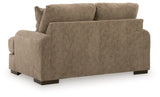 Jayne Park Pecan Loveseat by Ashley at Eve Furniture