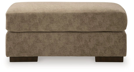 Jayne Park Pecan Ottoman by Ashley at Eve Furniture
