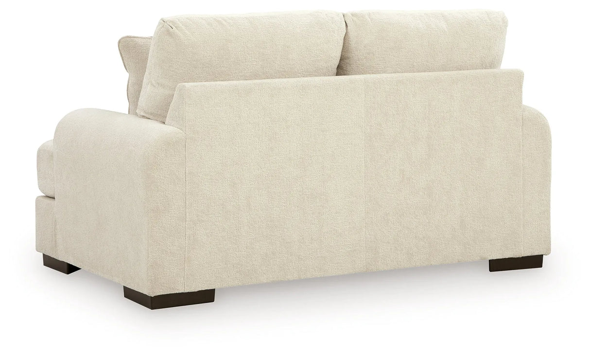 Jayne Park Sand Loveseat by Ashley at Eve Furniture
