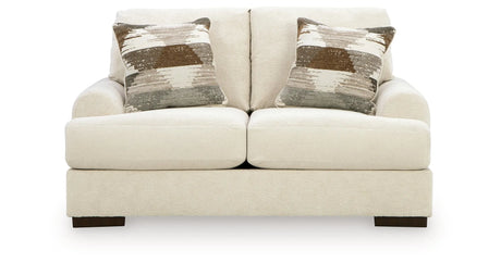 Jayne Park Sand Loveseat by Ashley at Eve Furniture