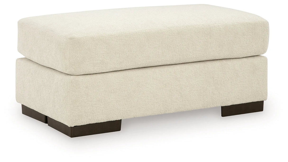 Jayne Park Sand Ottoman by Ashley at Eve Furniture