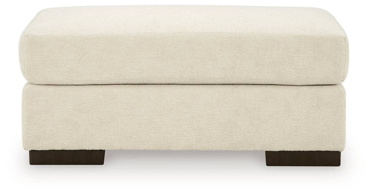 Jayne Park Sand Ottoman by Ashley at Eve Furniture