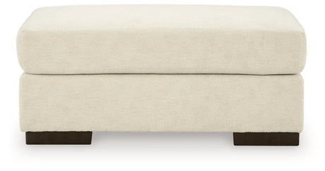 Jayne Park Sand Ottoman by Ashley at Eve Furniture