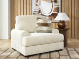 Jayne Park Sand Oversized Chair by Ashley at Eve Furniture