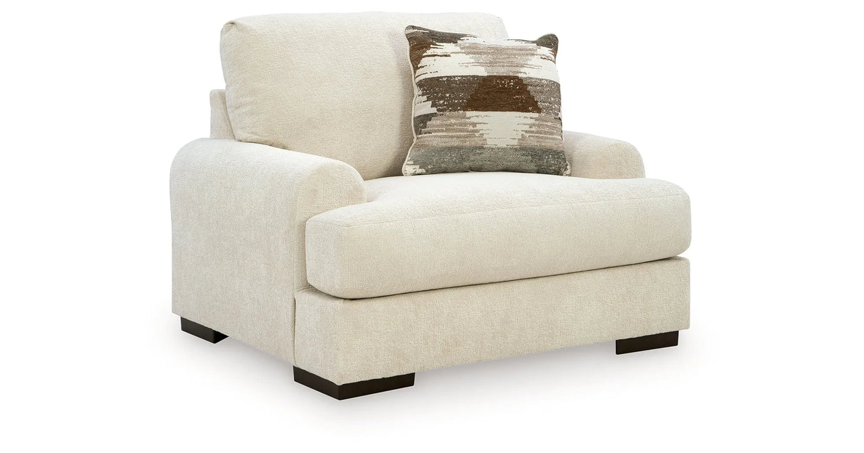 Jayne Park Sand Oversized Chair by Ashley at Eve Furniture