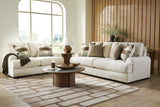 Jayne Park Sand Sofa and Loveseat by Ashley at Eve Furniture