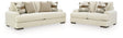 Jayne Park Sand Sofa and Loveseat by Ashley at Eve Furniture