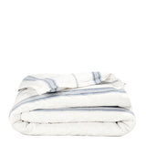 Jayson Blue Stripe Linen Cashmere Duvet Collection by Classic Home at Eve Furniture