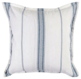 Jayson Blue Stripe Linen Cashmere Duvet Collection by Classic Home at Eve Furniture