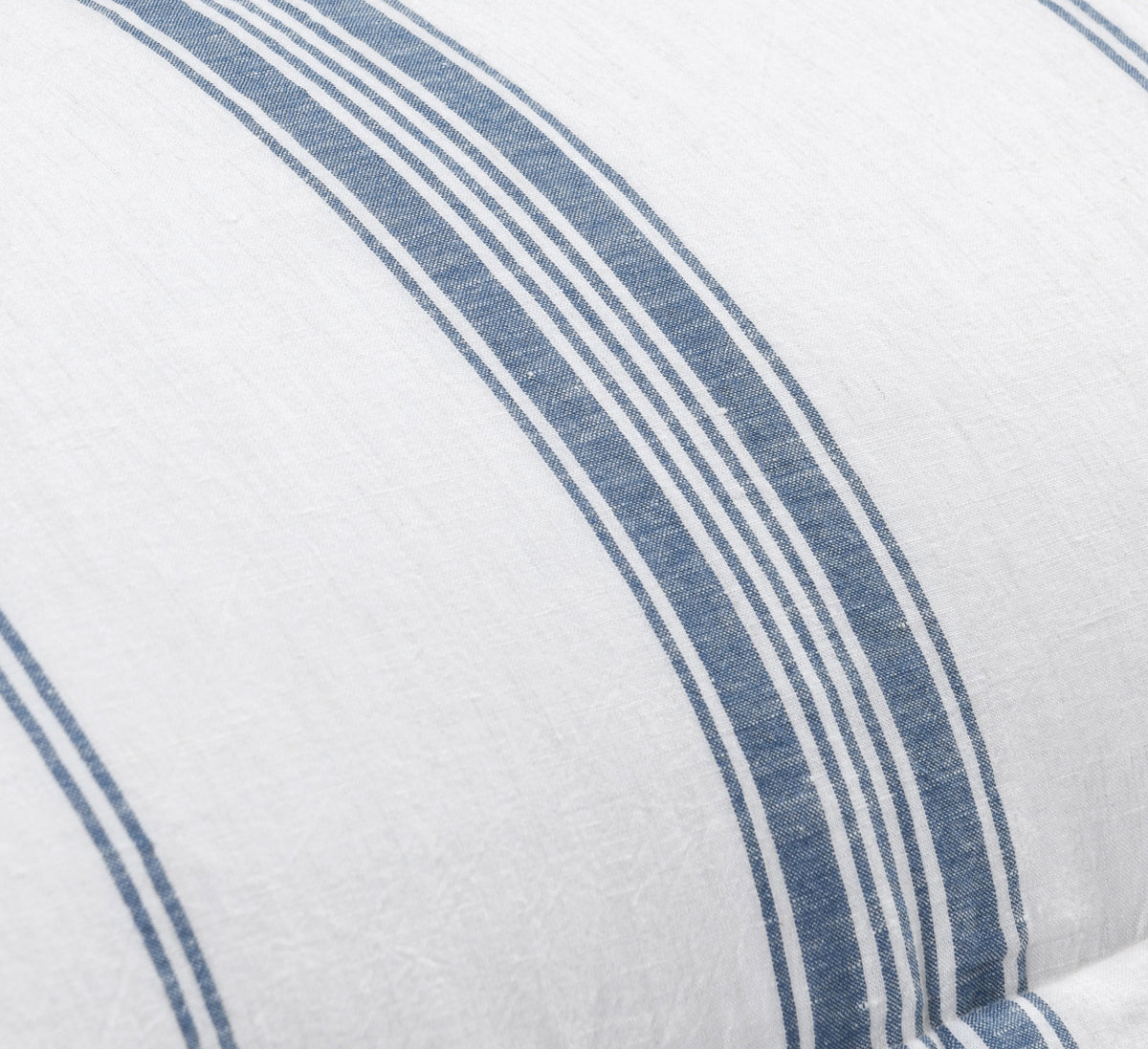 Jayson Blue Stripe Linen Cashmere Duvet Collection by Classic Home at Eve Furniture