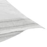Jayson Gray Stripe Linen Cashmere Duvet Collection by Classic Home at Eve Furniture