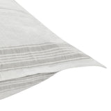 Jayson Gray Stripe Linen Cashmere Duvet Collection by Classic Home at Eve Furniture