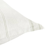 Jayson Gray Stripe Linen Cashmere Duvet Collection by Classic Home at Eve Furniture