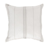 Jayson Gray Stripe Linen Cashmere Duvet Collection by Classic Home at Eve Furniture