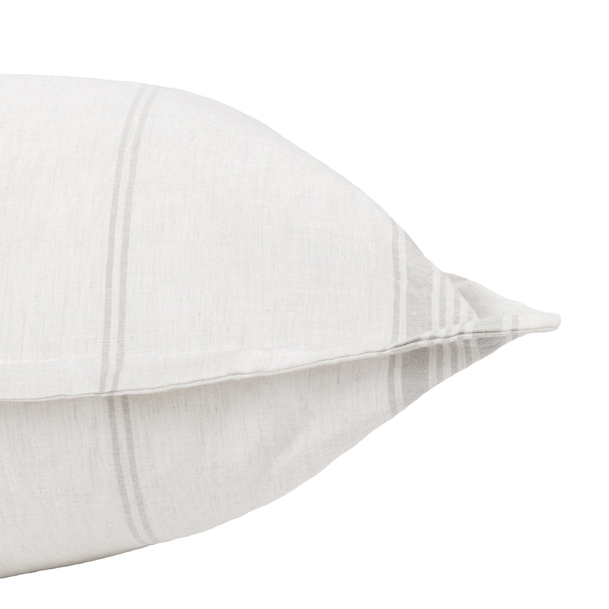 Jayson Gray Stripe Linen Cashmere Duvet Collection by Classic Home at Eve Furniture