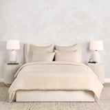 Jayson Natural Linen Cashmere Duvet Collection by Classic Home at Eve Furniture