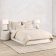 Jayson Natural Linen Cashmere Duvet Collection by Classic Home at Eve Furniture