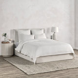 Jayson Quartz White Linen Cashmere Duvet Collection by Classic Home at Eve Furniture