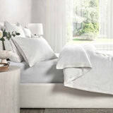 Jayson Quartz White Linen Cashmere Duvet Collection by Classic Home at Eve Furniture