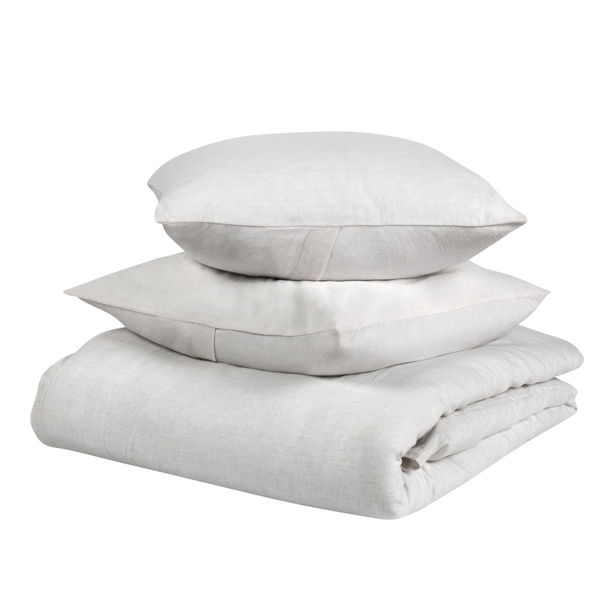 Jayson Quartz White Linen Cashmere Duvet Collection by Classic Home at Eve Furniture