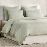 Jayson Sagebrush Linen Cashmere Duvet Collection by Classic Home at Eve Furniture