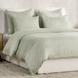 Jayson Sagebrush Linen Cashmere Duvet Collection by Classic Home at Eve Furniture