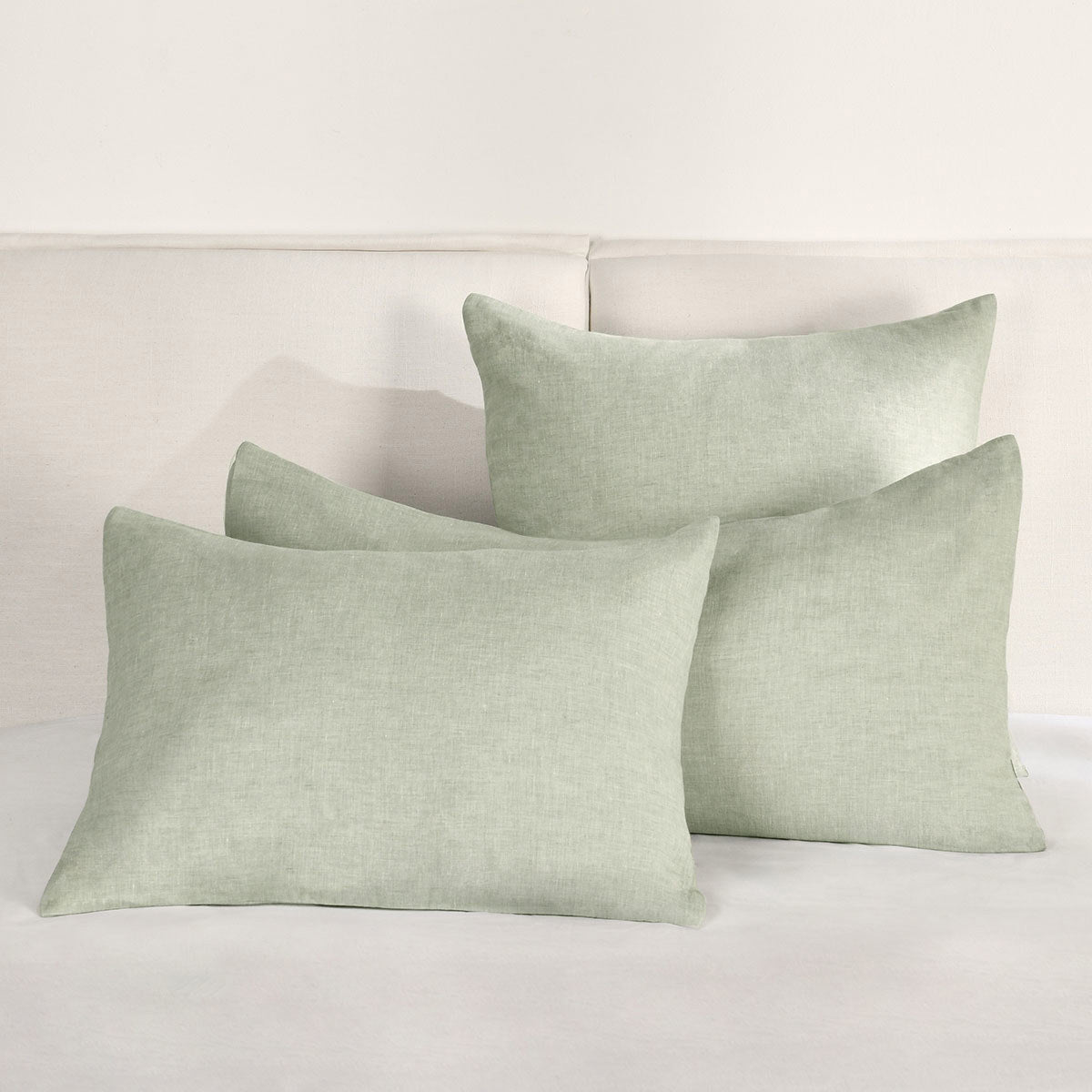 Jayson Sagebrush Linen Cashmere Duvet Collection by Classic Home at Eve Furniture