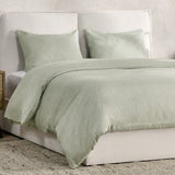 Jayson Sagebrush Linen Cashmere Duvet Collection by Classic Home at Eve Furniture