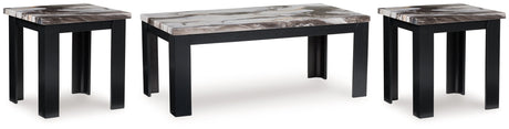 Jazmore Dark Brown Table (Set of 3) by Ashley at Eve Furniture
