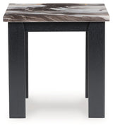 Jazmore Dark Brown Table (Set of 3) by Ashley at Eve Furniture