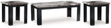 Jazmore Dark Brown Table (Set of 3) by Ashley at Eve Furniture