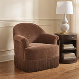 Jeanwell Clay Swivel Accent Chair