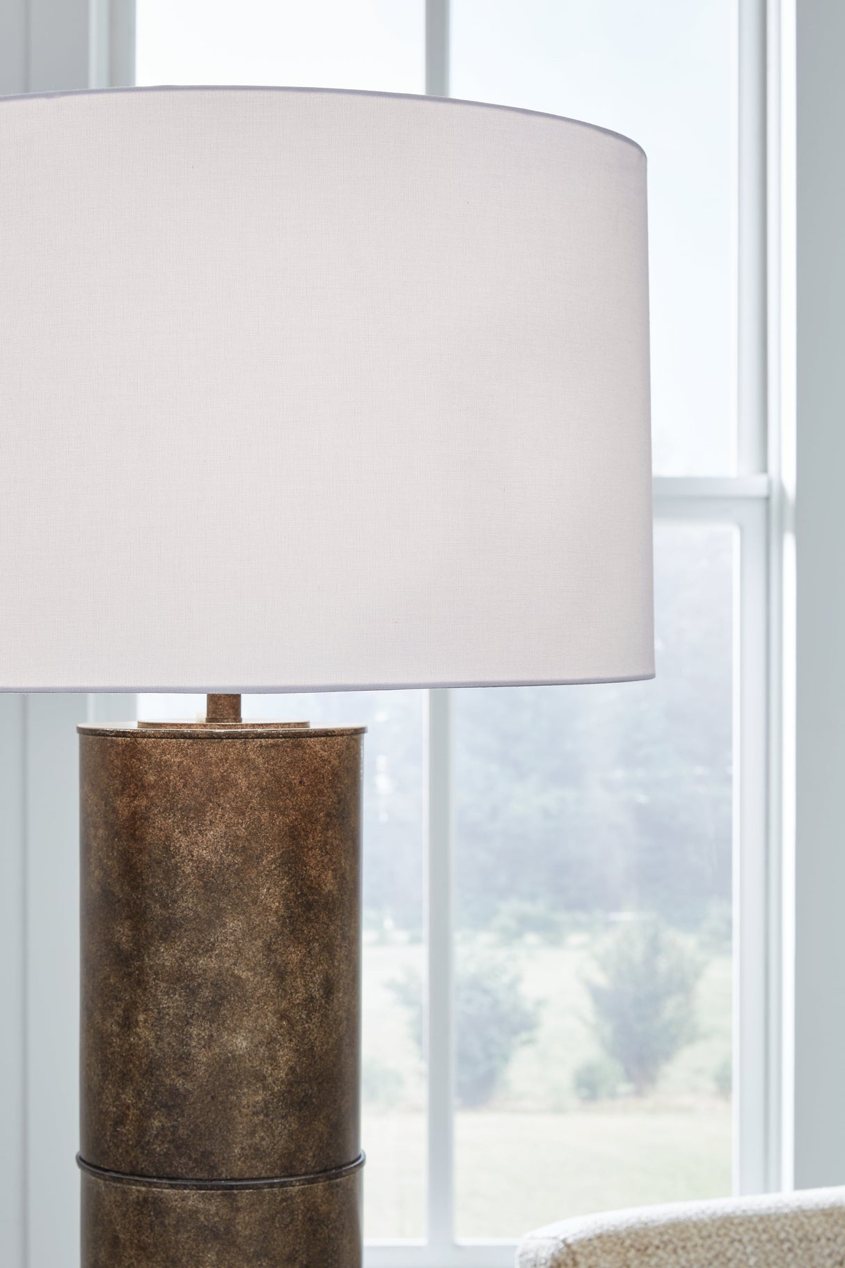 Jebson Dark Bronze Finish Floor Lamp