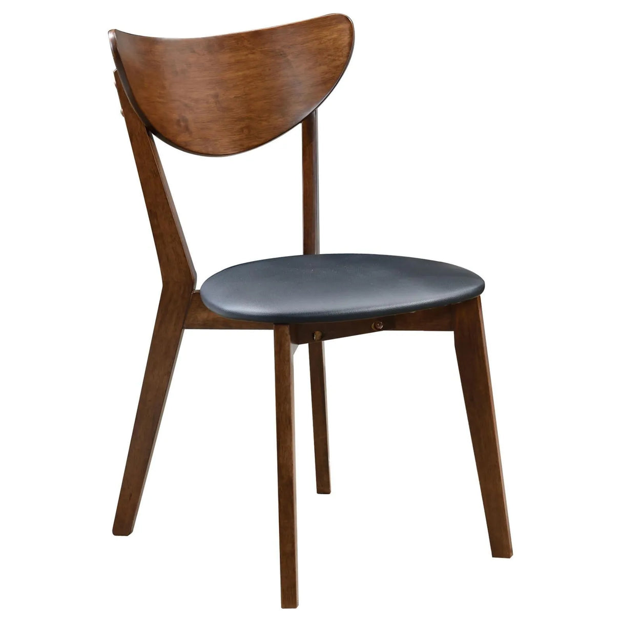 Jedda Dark Walnut/Black 5-piece Oval Dining Table Set by Coaster at Eve Furniture