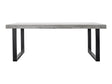 Jedrik Dark Grey Large Outdoor Dining Table by Moe's Home at Eve Furniture