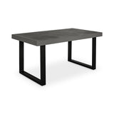 Jedrik Dark Grey Small Outdoor Dining Table by MOES at Eve Furniture