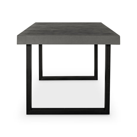 Jedrik Dark Grey Small Outdoor Dining Table by MOES at Eve Furniture