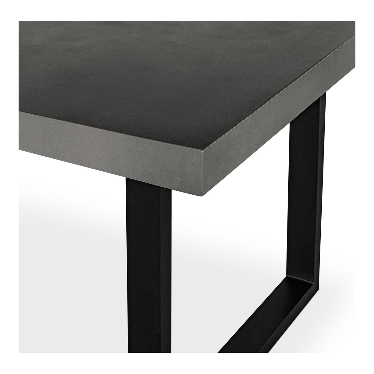 Jedrik Dark Grey Small Outdoor Dining Table by MOES at Eve Furniture