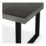 Jedrik Dark Grey Small Outdoor Dining Table by MOES at Eve Furniture
