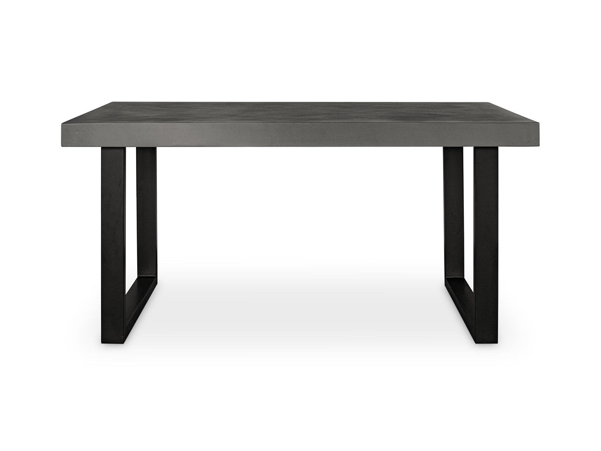 Jedrik Dark Grey Small Outdoor Dining Table by MOES at Eve Furniture