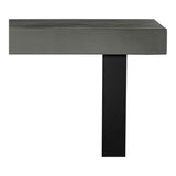 Jedrik Dark Grey Small Outdoor Dining Table by Moe's Home at Eve Furniture