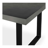 Jedrik Dark Grey Small Outdoor Dining Table by Moe's Home at Eve Furniture