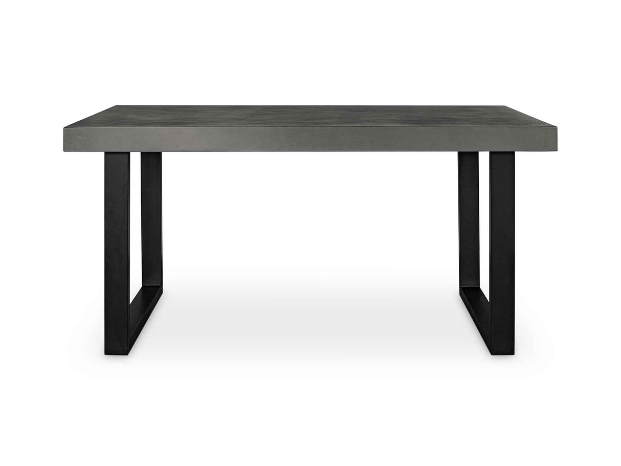Jedrik Dark Grey Small Outdoor Dining Table by Moe's Home at Eve Furniture
