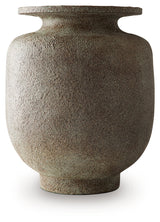 Jedwick Gray/Brown Vase by Ashley at Eve Furniture