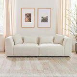 Jefferson Soft Chenille Modern Sofa by Ashcroft Furniture at Eve Furniture