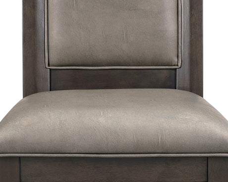 Jeffries Expresso Dining Chair, Set of 2 by Crown Mark at Eve Furniture