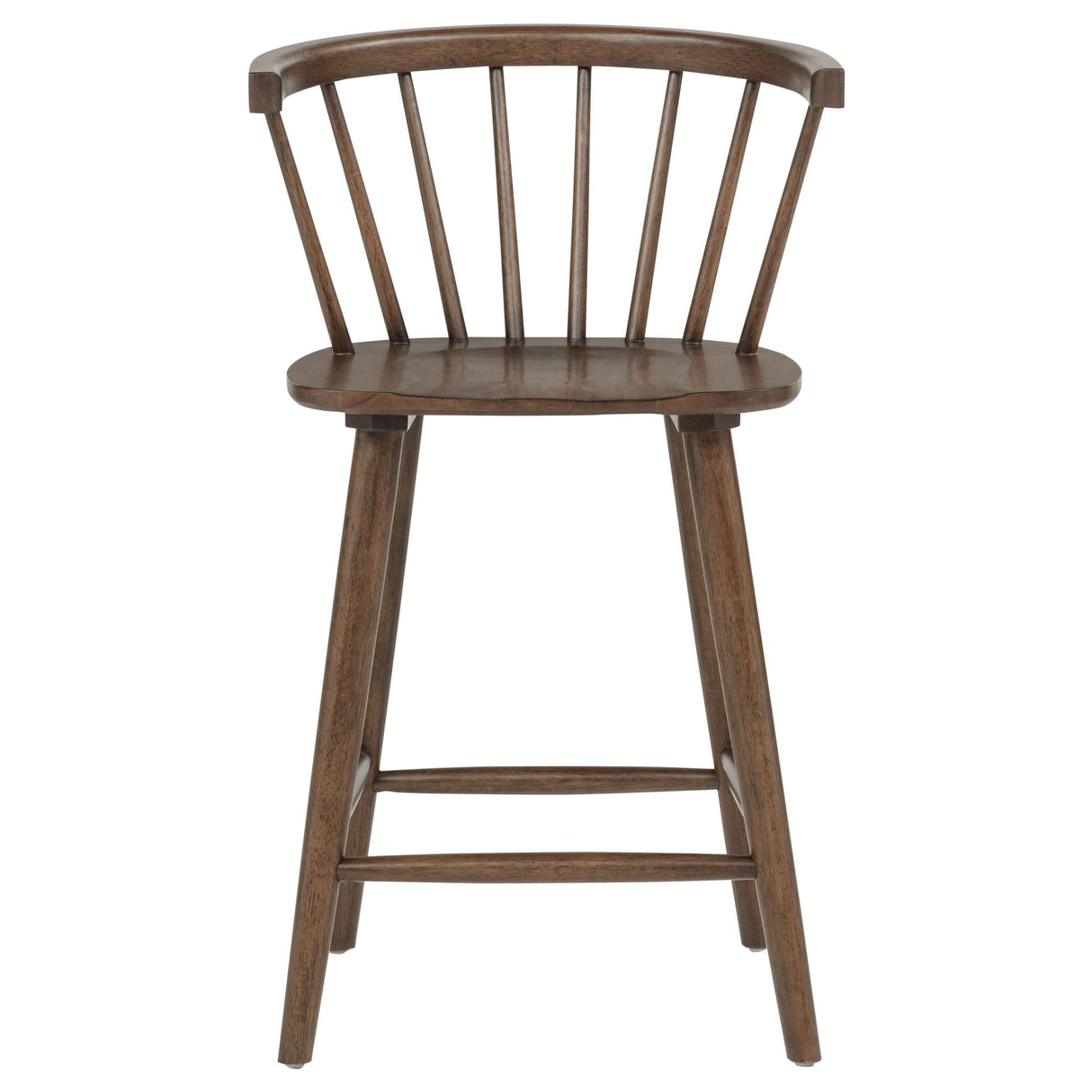 Jeffries Walnut HP0426 Counter Chair (Pack of 2) by Coaster at Eve Furniture