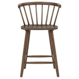 Jeffries Walnut HP0426 Counter Chair (Pack of 2) by Coaster at Eve Furniture